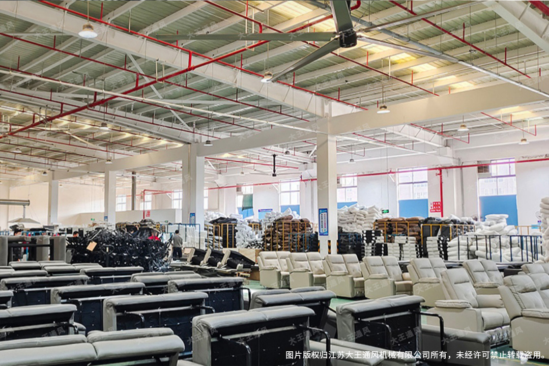 春日車(chē)間通風(fēng)，選工業(yè)大風(fēng)扇!